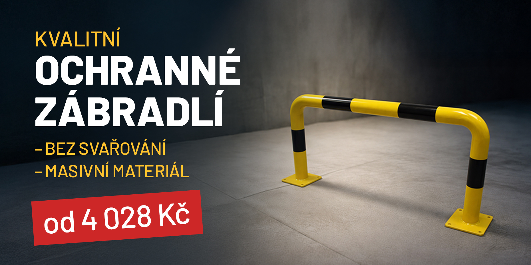 Banner - Kvalitní ochranné zábradlí