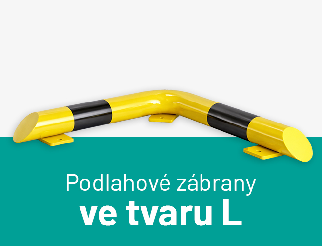 Banner - Podlahové zábrany - do L