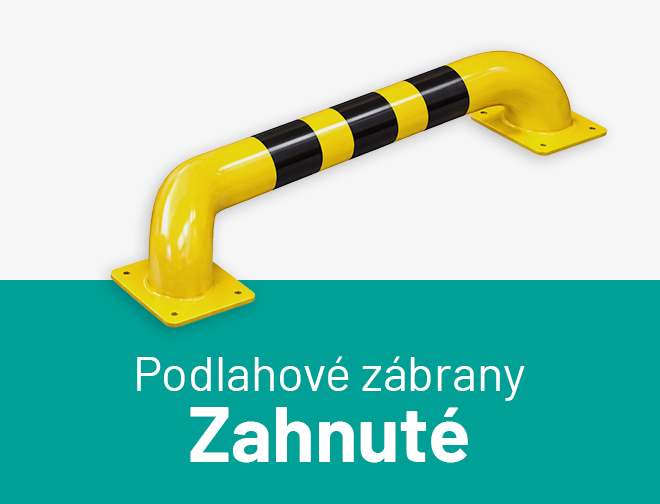 Banner - Podlahové zábrany - Zahnuté