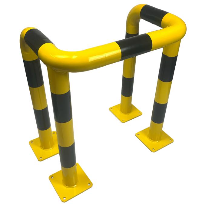 Rohové zábradlí třístranné šířka 800 mm, délka 900 mm, výška 1000 mm, trubka 114mm