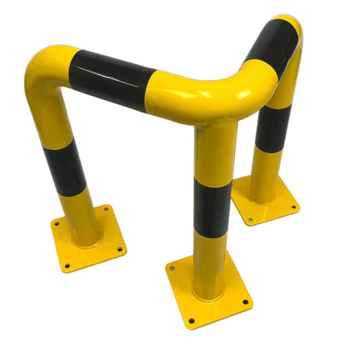 Rohové zábradlí dvoustranné 1300 mm / výška 1100 mm, trubka 114mm